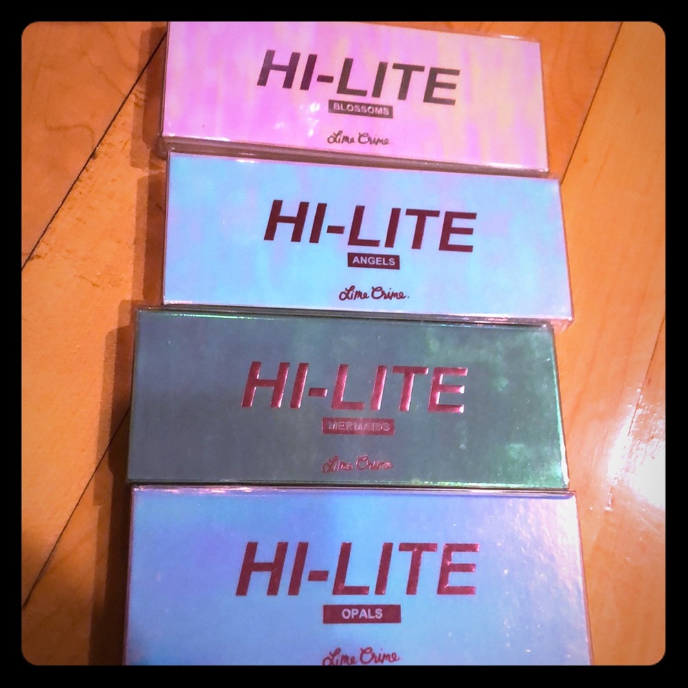 New & unopened  - Lime crime highlighter bundle!!